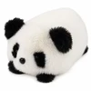 Lean Toys Pliušinis žaislas panda, juoda ir balta, 16 × 10 × 9 cm