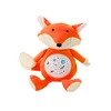Lean Toys Pliušinis lapiukas su šviesomis ir garsais, dienos ir nakties režimas, 26x20x16 cm