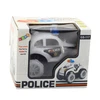 Lean Toys 360° POLICIJOS AUTOMOBILIS SU ŠVIESOMIS IR GARSU