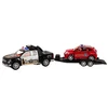 Lean Toys Policijos pikapas su puspriekabe