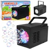 Lean Toys Maszyna Wytwornica Do Baniek Mydlanych Przenośna 10 Otworów Juoda