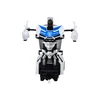 Lean Toys Nuotolinio Valdymo Policijos Automobilis-Transformeris 2in1 su Šviesomis ir Garsais