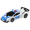 Lean Toys Nuotolinio Valdymo Policijos Automobilis-Transformeris 2in1 su Šviesomis ir Garsais
