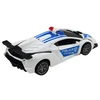 Lean Toys Nuotolinio Valdymo Policijos Automobilis-Transformeris 2in1 su Šviesomis ir Garsais