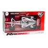 Lean Toys Mašinėlė Racer Sports Car With 1:9 Drive Sidabrinis Sounds