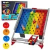 Lean Toys Kamuoliukų trasa 477 vnt.
