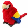 Lean Toys Pliušinis žaislas - papūga ara, raudonos spalvos, 24 cm