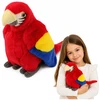 Lean Toys Pliušinis žaislas - papūga ara, raudonos spalvos, 24 cm