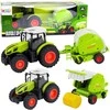 Lean Toys RC traktorius su presu 1:24