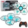 Lean Toys RC dronas Syma X26 Pro su LED apšvietimu ir akrobatikos režimu