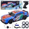 Lean Toys Nuotoliniu būdu valdomas sportinis automobilis su šviesos efektais ir dreifo funkcija