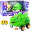 Lean Toys Nuotolinio Valdymo Dinozauras Automobilis Vaikams