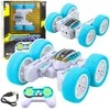 Lean Toys Radijo bangomis valdomas akrobatinis automobilis 1:32 mėlynas