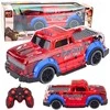 Lean Toys Nuotoliniu būdu valdomas automobilis Spider raudonas