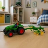 Lean Toys Nuotoliniu būdu valdomas ūkio traktorius 1:24