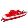Lean Toys Radijo bangomis valdoma motorinė valtis 40 cm Raudona