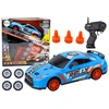 Lean Toys Nuotoliniu būdu valdomas sportinis automobilis 1:24 su keičiamais ratais