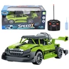 Lean Toys ŽALIAS DŪMUS SKLEIDŽIANTIS RC AUTOMOBILIS 1:20