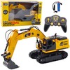 Lean Toys Nuotoliniu būdu valdomas RC ekskavatorius 6CH 27MHz