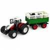Lean Toys Nuotoliniu būdu valdomas traktorius 1:24 su priekaba