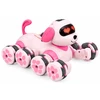 Lean Toys Pies Robot Zdalnie Sterowany RC 8 Kół Drift 360° Akrobacje Rožinė
