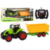 Lean Toys Nuotoliniu būdu valdomas traktorius su priekaba RC 1:16