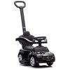 Lean Toys Paspiriamas automobilis Mercedes 3in1 juodas