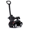 Lean Toys Paspiriamas automobilis Mercedes 3in1 juodas