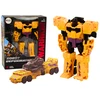 Lean Toys Žaislinis robotas-transformeris bakas X-Warrior mėlynas