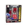 Lean Toys Robotas-sraigtasparnis X-Warrior, 2in1, raudonas