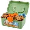 Lean Toys Konstrukcinis rinkinys su elektriniu atsuktuvu 190 vnt.