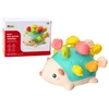 Lean Toys Sensorinis ežiukas kūdikiams su spalvotais pagaliukais