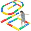 Lean Toys Jutiminis Balansas Sujungiamų Takelių Rinkinys 16 Dėžių + 4 Jungtys