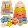 Dėlionė Lean Toys Sensorinė piramidė 6 vnt.