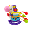 Lean Toys Sensorinis žaislas vaikams - guminis arkliukas su barškučiu