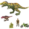 Lean Toys Set Dinosaur T-Rex Movable Hunter Motor Figures Accessories Sounds