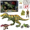Lean Toys Set Dinosaur T-Rex Movable Hunter Motor Figures Accessories Sounds