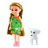 Lean Toys Lėlė su šuniuku 14.5cm