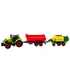 Lean Toys Traktorius su priekaba