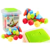 Lean Toys 200 dalių spalvotų kaladėlių rinkinys su dėže