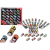 Lean Toys 25 Spalvingų Automobilių Rinkinys