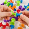 Lean Toys Statybiniai blokeliai spalvoti