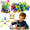 Lean Toys Statybiniai blokeliai spalvoti