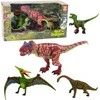 Lean Toys Dinozaurų Figūrėlių Rinkinys su Judančiomis Dalimis, 4 vnt.