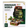Lean Toys Set of Dinosaurs in a Backpack, Suitcase, Figures, Educational Cards, Accessories, 30 pcs.