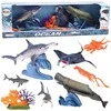 Lean Toys JŪROS GYVŪNŲ FIGŪRĖLIŲ RINKINYS SU JUDANČIOMIS DALIMIS