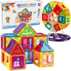 Lean Toys Magnetiniai blokeliai, 70 vnt., edukacinis rinkinys