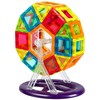 Lean Toys Magnetiniai blokeliai, 70 vnt., edukacinis rinkinys