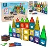Lean Toys Magnetiniai blokai 56 vnt.