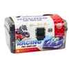 Lean Toys 25 dalių automobilių ir kelio ženklų rinkinys lagamine
